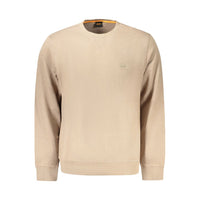 Hugo Boss Brown Cotton Men's Sweatshirt