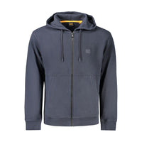 Hugo Boss Blue Cotton Men's Sweatshirt