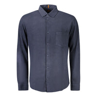 Hugo Boss Blue Cotton Men's Shirt