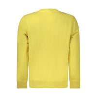 Hugo Boss Yellow Cotton Men's Sweatshirt