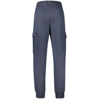 Hugo Boss Blue Cotton Men's Trouser