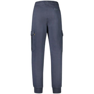 Hugo Boss Blue Cotton Men's Trouser