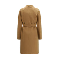 Max Mara Purple Cashmere Coat