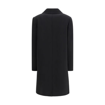 Max Mara Black Triacetate Coat