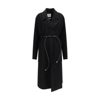 Max Mara Black Wool Oves Aries Coat