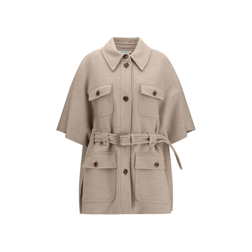 Max Mara Beige Cashmere Coat