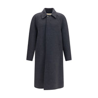 Valentino Garavani Gray Wool Oves Aries Coat