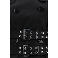 Ganni Black Nylon Coat