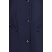 Blazé Milano Blue Wool Oves Aries Coat