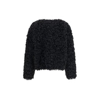Kristina Ti Black Polyester Coat