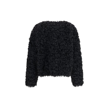 Kristina Ti Black Polyester Coat