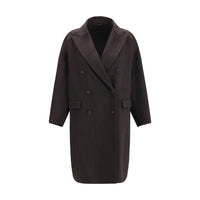 Brunello Cucinelli Brown Cashmere Coat