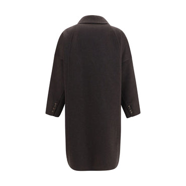 Brunello Cucinelli Brown Cashmere Coat