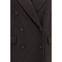 Brunello Cucinelli Brown Cashmere Coat