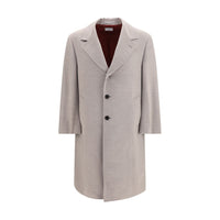 Brunello Cucinelli Beige Wool Oves Aries Coat