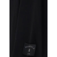 MM6 Black Wool Oves Aries Coat