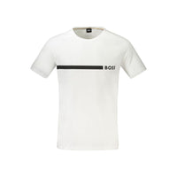 Hugo Boss White Cotton Men's T-Shirt