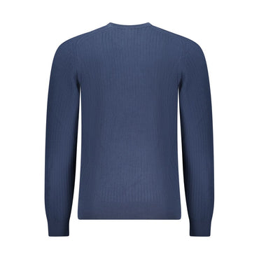 Hugo Boss Blue Cotton Sweatshirt