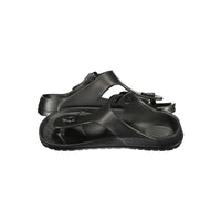 Norway 1963 Black Plastic Flip-Flop Sandals