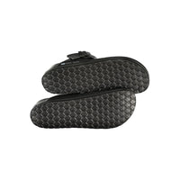Norway 1963 Black Plastic Flip-Flop Sandals