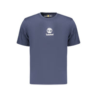 Timberland Blue Cotton T-Shirt