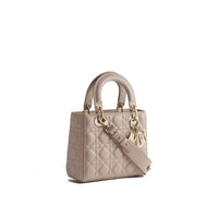 Dior Beige Lamb Leather Shoulder Bag