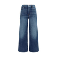 7FOR Blue Cotton Jeans Denim