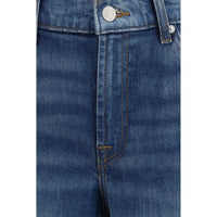 7FOR Blue Cotton Jeans Denim