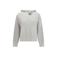 Prada Gray Cotton Sweatshirt