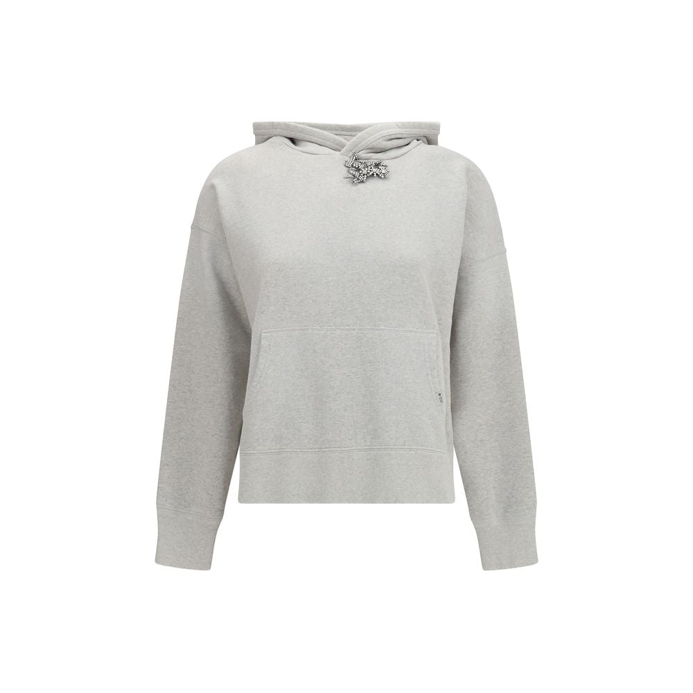 Prada Gray Cotton Sweatshirt