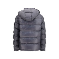 Moncler Gray Goose Down Full-Length Jacket