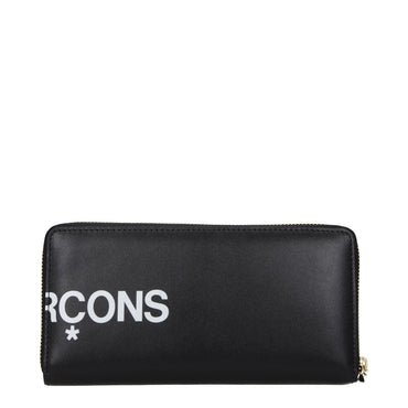 Comme Des Garçons Black Leather Wallet