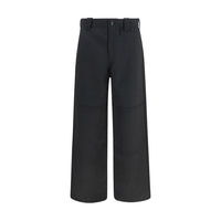 Kenzo Black Wool Oves Aries Chino Pants