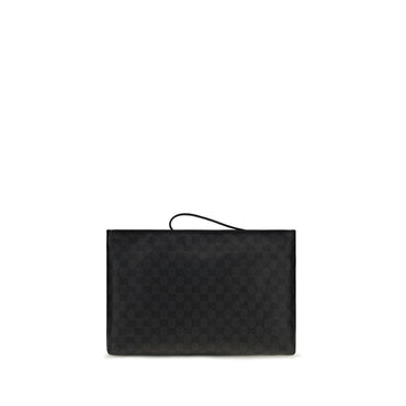 Gucci Black Cotton Shoulder Bag