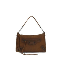 Balenciaga Brown Lamb Ovis Aries Shoulder Bag