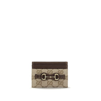 Gucci Brown Cotton Wallet