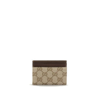 Gucci Brown Cotton Wallet