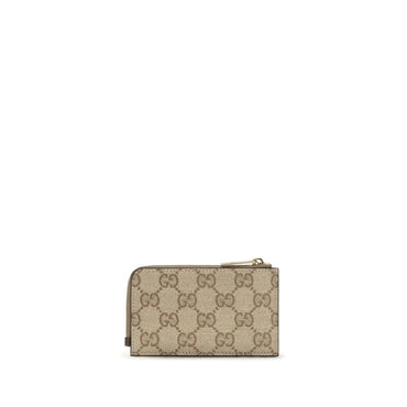 Gucci Beige Cotton Wallet