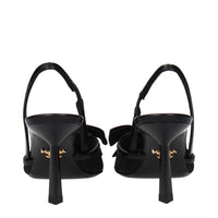 Prada Black Fibres High Heel Pumps
