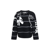 PINKO Black Wool Oves Aries Sweatshirt
