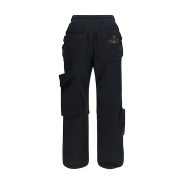 Vivienne Westwood Black Cotton Athletic Pants