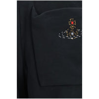 Vivienne Westwood Black Cotton Athletic Pants