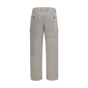 C.P. Company Gray Cotton Cargo Pants