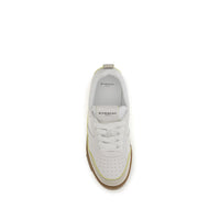 Givenchy White Calf Leather Bos Taurus Low Top Sneakers