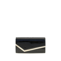 Jimmy Choo Black Calf Leather Bos Taurus Wallet