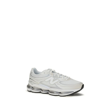 New Balance White Polyamide Athletic Sneakers