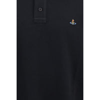 Vivienne Westwood Black Cotton Polo Shirt