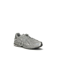 New Balance Gray Fabric Athletic Sneakers