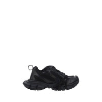 Balenciaga Black Polyurethane Chunky Sneakers