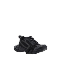 Balenciaga Black Polyurethane Chunky Sneakers